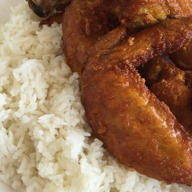 Wings & Rice Special.