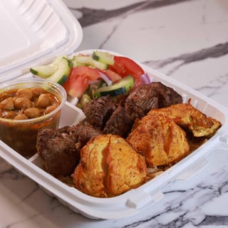 Combo Lamb and Chicken