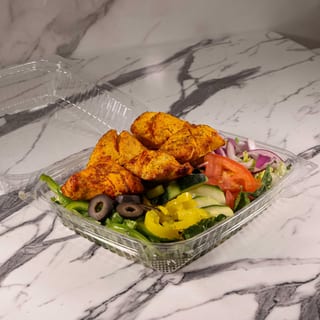 Chicken Kabob Salad