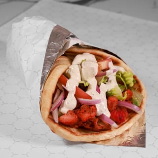 Chicken Gyro in Pita