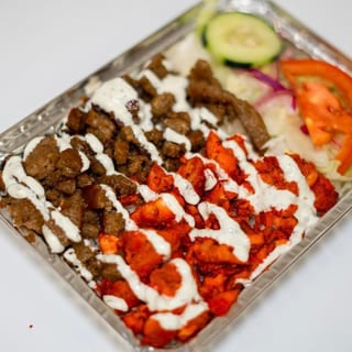 Chicken and Lamb/Beef Combo Bowl